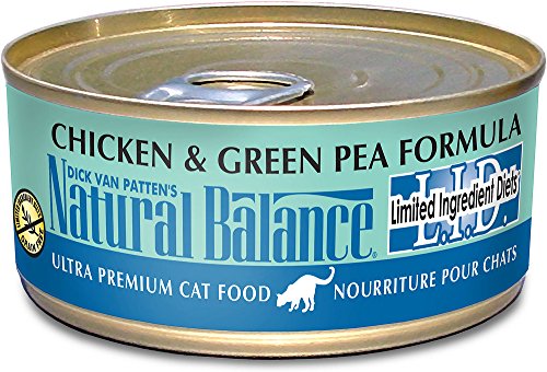 Natural Balance 53262 Chicken and Pea Canned Cat Food 24/3 Oz