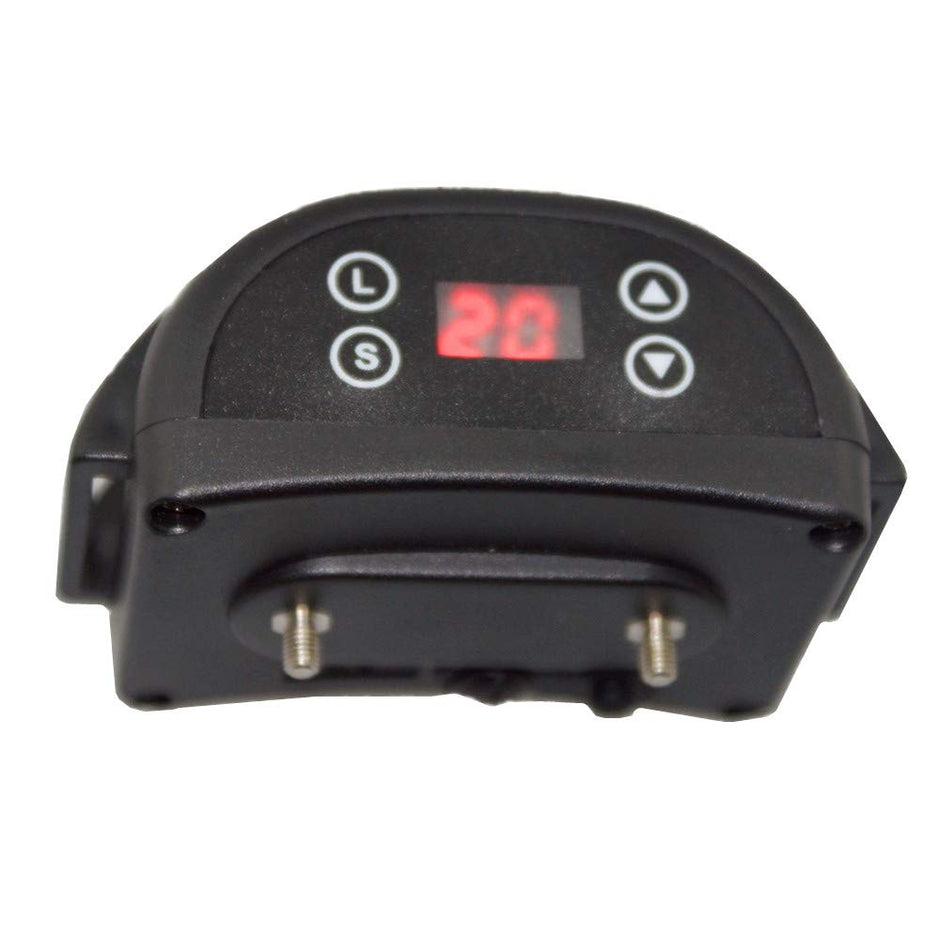 Système de clôture Wilreless Radius de collier de chien 800m Utiliser le collier de formation de la technologie GPS de la satellite étanche rechargeable