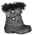 Naturmania Nat's SM1380B Baby Boots d'hiver avec base Eva (Grey Hearts, 5)