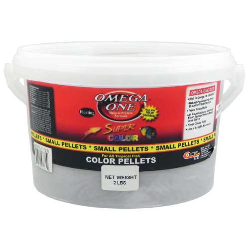 Omega One AA5873l Super couleur Plellets Fishets Fish Food 2 lb