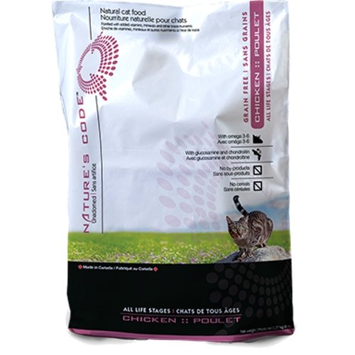 Bio Biscuit Nature's Code FF1853 Grain Free Chicken Cat Food 10 lbs