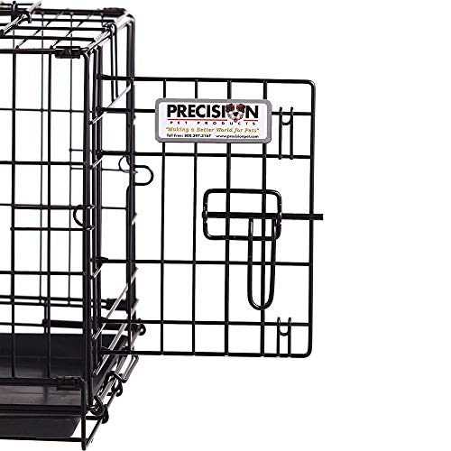 Precision Pet by Petmate 2 Door Great Crate with Precision Lock System Wire Dog Crate, 6 Sizes
