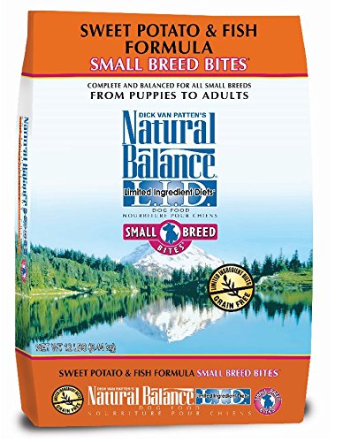 Natural Balance 42035 LID Fish & Sweet Potato Small Bites Dog Food 12LB