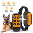 Collier d'écorce de chien QueenMew, colliers d'entraînement des dispositifs anti-chien, Contrôle d'écorce rechargeable et imperméable (collier d'écorce)