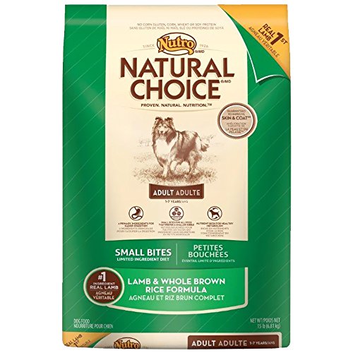Nutro Natural Choice 1T213 Lamb & Rice Small Bites Dog Food 6.81 Kg