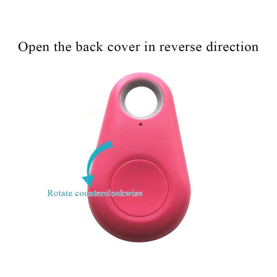 Mini Smart Bluetooth Locator Pet GPS Tracker, Anti Lost Alarm Sensor Automatic Wireless Tracker for Pets, Best Key Finder