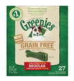 Greenies 10122363 Grain Free Dental Chews for Dogs 27OZ (27/Regular)
