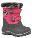 Bottes d'hiver SM1480B de Naturmania Nat avec un fond EVA léger et flexible (rose, 8)