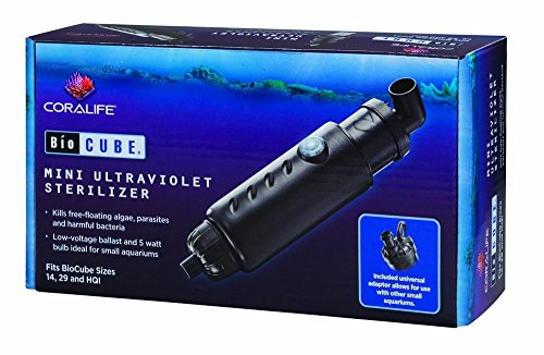 Coralife 15640 BioCube Mini UV Sterilizer