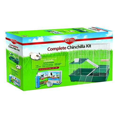 Kaytee 100511107 My First Home & Fiesta Chinchilla Complete Kit