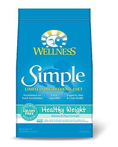 Wellness Simple LID Healthy Weight Salmon & Peas Dog Food 24LB