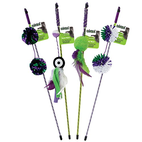 OurPets Go!CatsGo! Assorted Fish/Ball Wand 24PC/Display