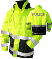 Veste de police N845J avec rayures réfléchissantes Lime / Navy - XS-5XL (Yellow Hivis, xxxxl)