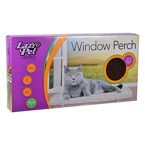 Firstrax Lazy Pet CC1601 Deluxe Cat Window Perch Assorted Colours