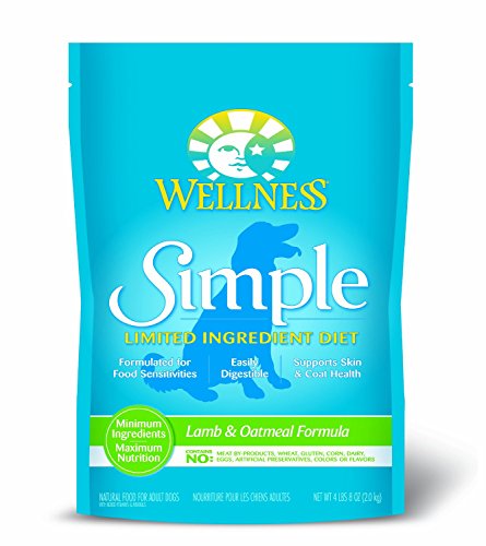 Wellness Simple Lamb & Oatmeal Dry Dog Food (4LB)