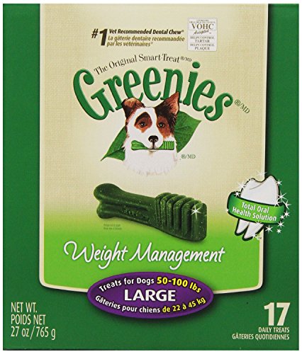 Greenies 10075567 LITE Tub Weight Management Dog Treat 27OZ (Large)