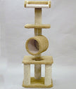 North American Pet 49543 Classy Kitty Tree avec tunnel swing 66 pouces
