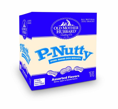 Vieille mère Hubbard Gourmet assorti Pnuttier Treats20lb