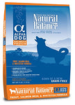Équilibre naturel 42628 Farine de saumon de truite et aliments pour chiens du blanc