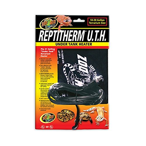 ZooMed ReptiThermÂ® Under Tank Heater (U.T.H.) (6Â x 8Â (for 10-20 Gallon Terrarium))