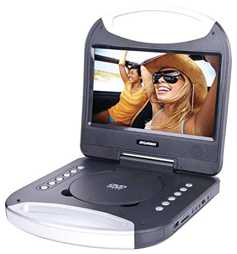 Curtis Sylvania SDVD1052-BLK 10-Inch Portable DVD Player with Integrated Handle and USB/SD Card Reader - Black