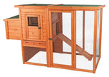Trixie 55961 Products pour animaux de compagnie Poulet Coop avec course en plein air, marron