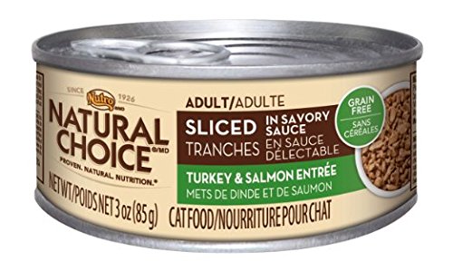 Nutro Natural Choice 10102097 Sliced Turkey & Salmon Entree Adult Cat Food 24/3OZ