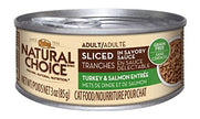 Nutro Natural Choice 10102097 Sliced Turkey & Salmon Entree Adult Cat Food 24/3OZ
