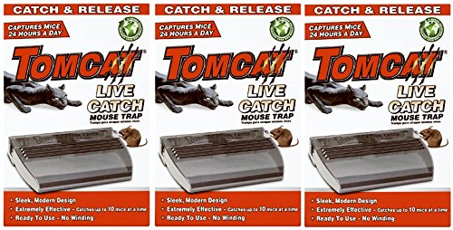 Tomcat # 33510 Catch en direct et libération de la souris Trap - Quantité 3