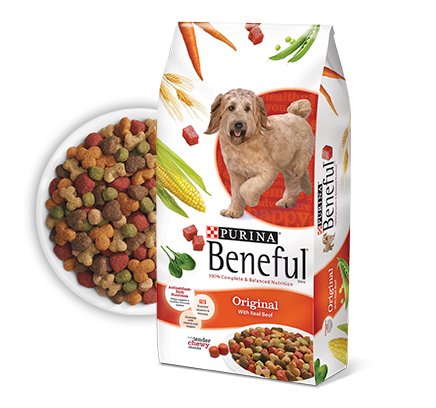 Bénéfice 17048 Alimentation pour chiens adultes de bœuf d'origine (14 kg)