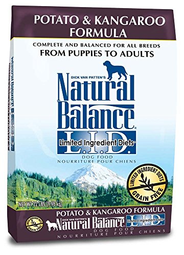 Équilibre naturel 42032 Pommes de terre de couvercle et kangourou alimentaires de chien sec 22 lbs