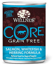 Wellness 7945 Core Grain-Free Salmon, Whitefish & Herring Formula Canned Dog Food 12/12.5 Oz