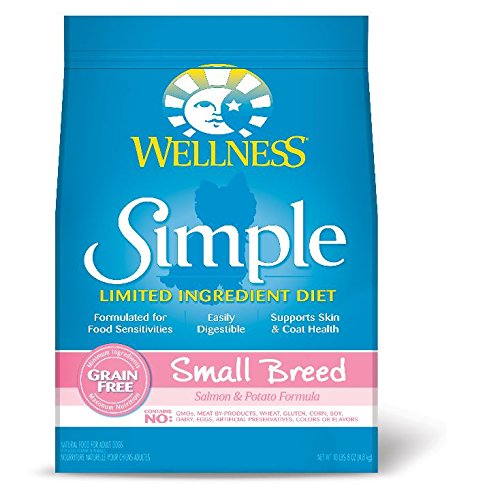 Bien-être couvercle simple saumon / pomme de terre à la pomme de terre Aliments pour chiens secs