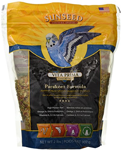 Sunseed Company 36040 VITA PRIMA PARAKEET FORMULA PET ACCESSOIRES, 2 lbs