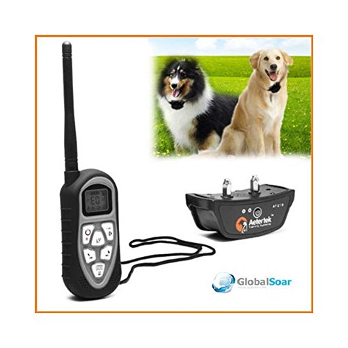 Aetertek AT-219-1 1000 Yard 1 Dog Training auto Anti Bark & Waterproof Collar