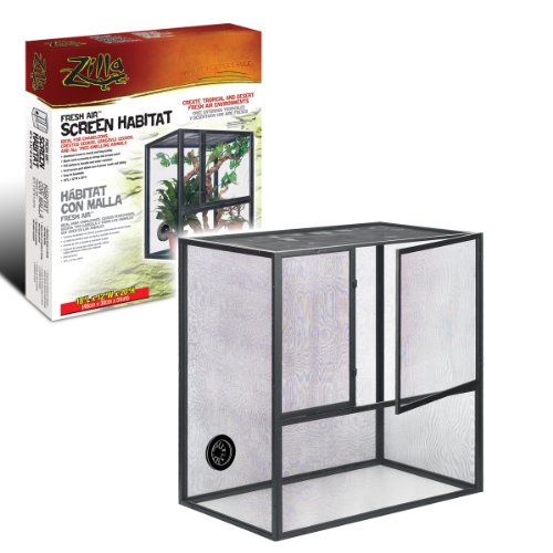 Zilla Fresh Air Screen Habitat For Reptiles