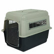 Petmate 21552 Ultra Vari Kennel Bleached Linen (Black, 30-50lb)