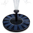 Pompe de fontaine solaire Everteco, pompe de fontaine de bain d'oiseaux Kit de pompe flottante
