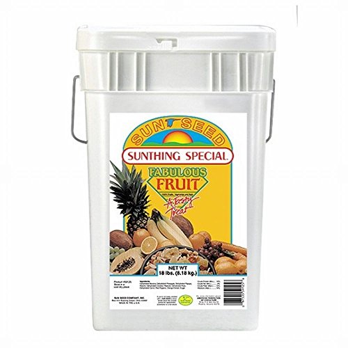 Sunseed 59125 Fabulous Fruit Parrot Treat 18lb