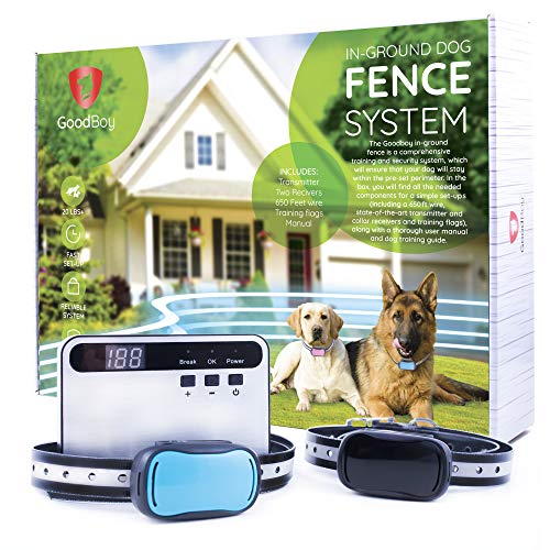 In-Ground Electric Fence for Dogs Â Simple Do-It-Yourself Installation Above Ground or Below Ground Â Waterproof Wire, Collars, Free Training Guide