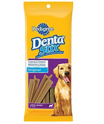 Pedigree 35514 Dentastix Treats originales pour grand chien 10 / 4pk 155gm