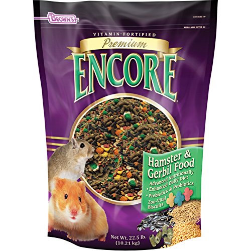 FM Browns HH4032 Encore Premium Hamster & Gerbil Food 22.5 lb