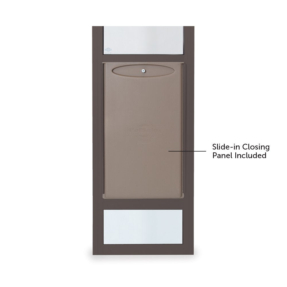 PetSafe Freedom Aluminum Patio Panel Sliding Glass Dog and Cat Door