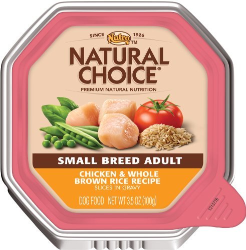 Nutro Natural Choice 3V601 Chicken And Whole Brown Rice Dog Food 24/3.5 Oz