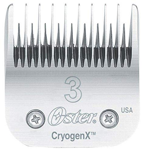 Oster cryogenx lame de tondeuse à animaux de compagnie détachable, sauter la dent, taille 3