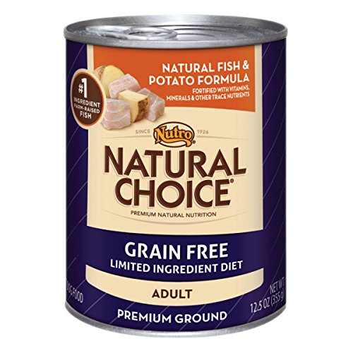 Nutro Natural Choice 3G604 Grain Free Turkey & Potato Formula Food For Dog 12/12.5 Oz