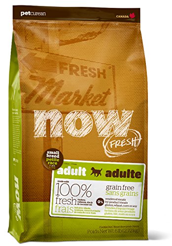 Petcurean 42689 Now Fresh Grain Free Small Breed Adult Dog Food (12LB(3))