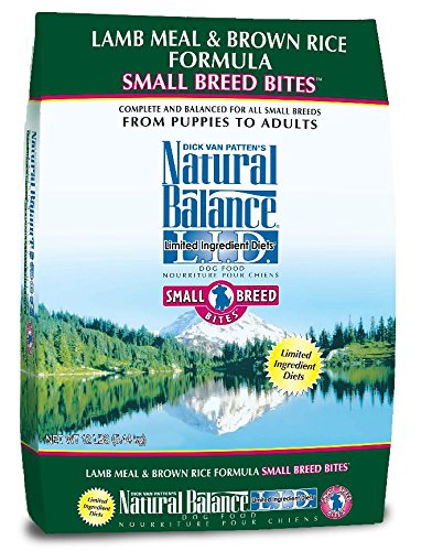 Natural Balance 42056 LID Lamb & Brown Rice Small Bites Dog Food 12LB