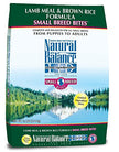 Natural Balance 42056 LID Lamb & Brown Rice Small Bites Dog Food 12LB