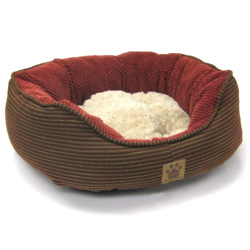 Précision 2463-74729FD Médium 26x22x10 pouces Daydrm Soft Daydrm Kennel, Rust Plaid BMP Chnille